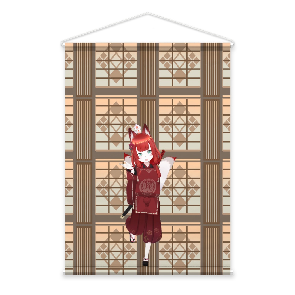 【空鏡神社 放浪大明神】01月記念日-タペストリー-G0448