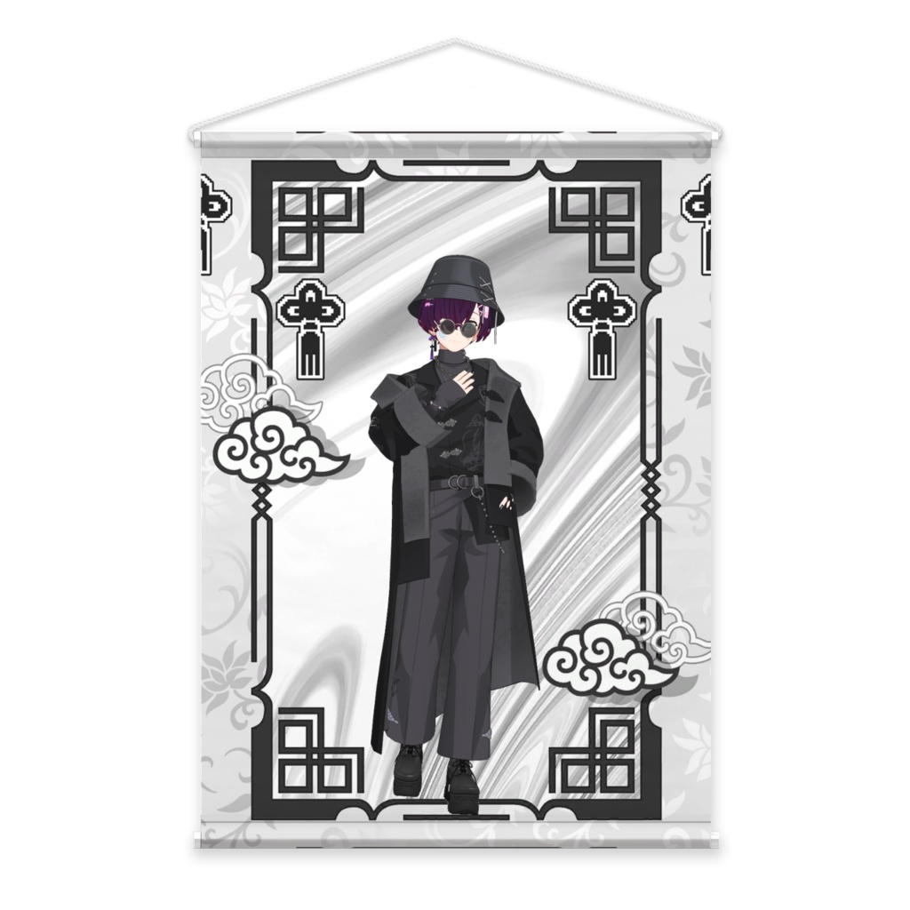 【粋音寺冷音】01月記念日-タペストリー-G0793