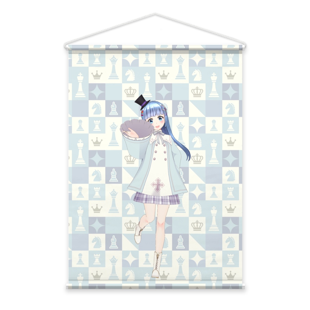 【紗希くくあ】01月記念日-タペストリー-G0438