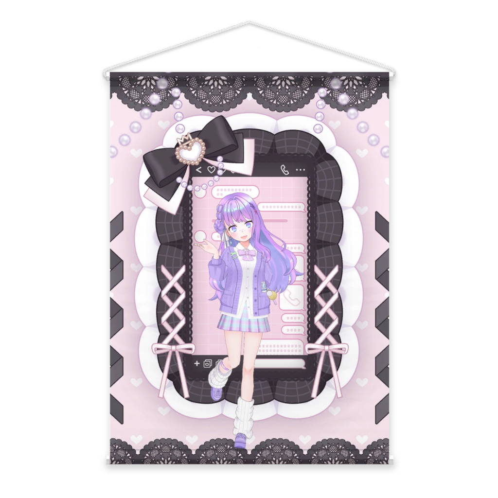 【結城ことは】01月記念日-タペストリー-G0304