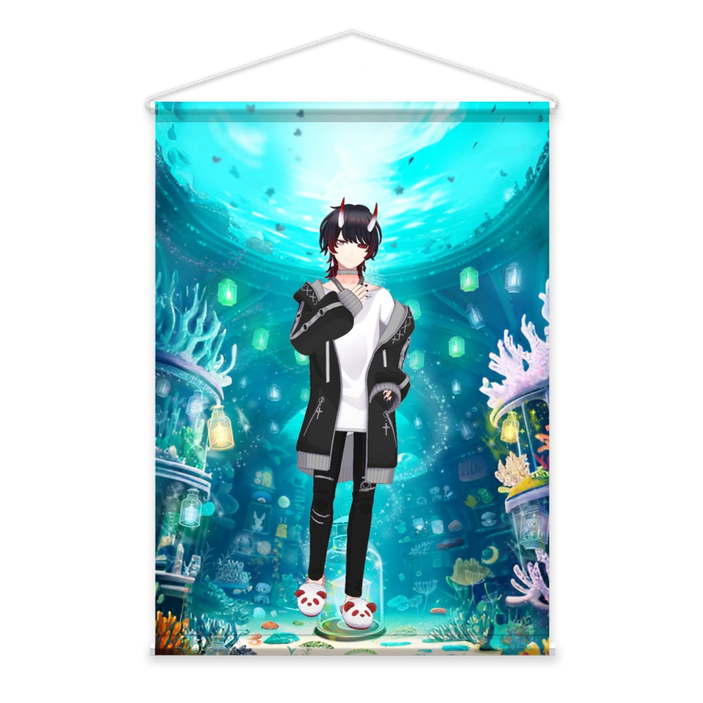 【纏間トマ】01月記念日-タペストリー-G0501