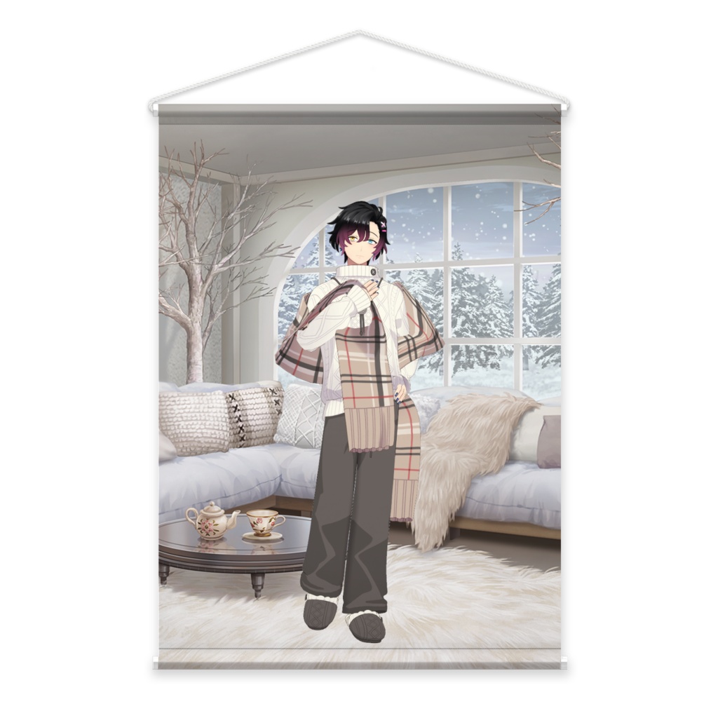 【花】01月記念日-タペストリー-G0519