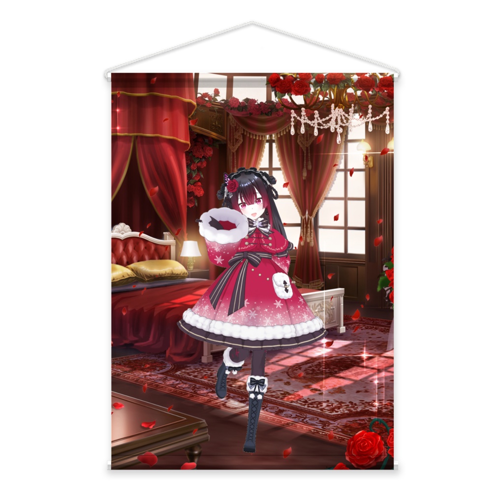 【苺瀬れな】01月記念日-タペストリー-G0987
