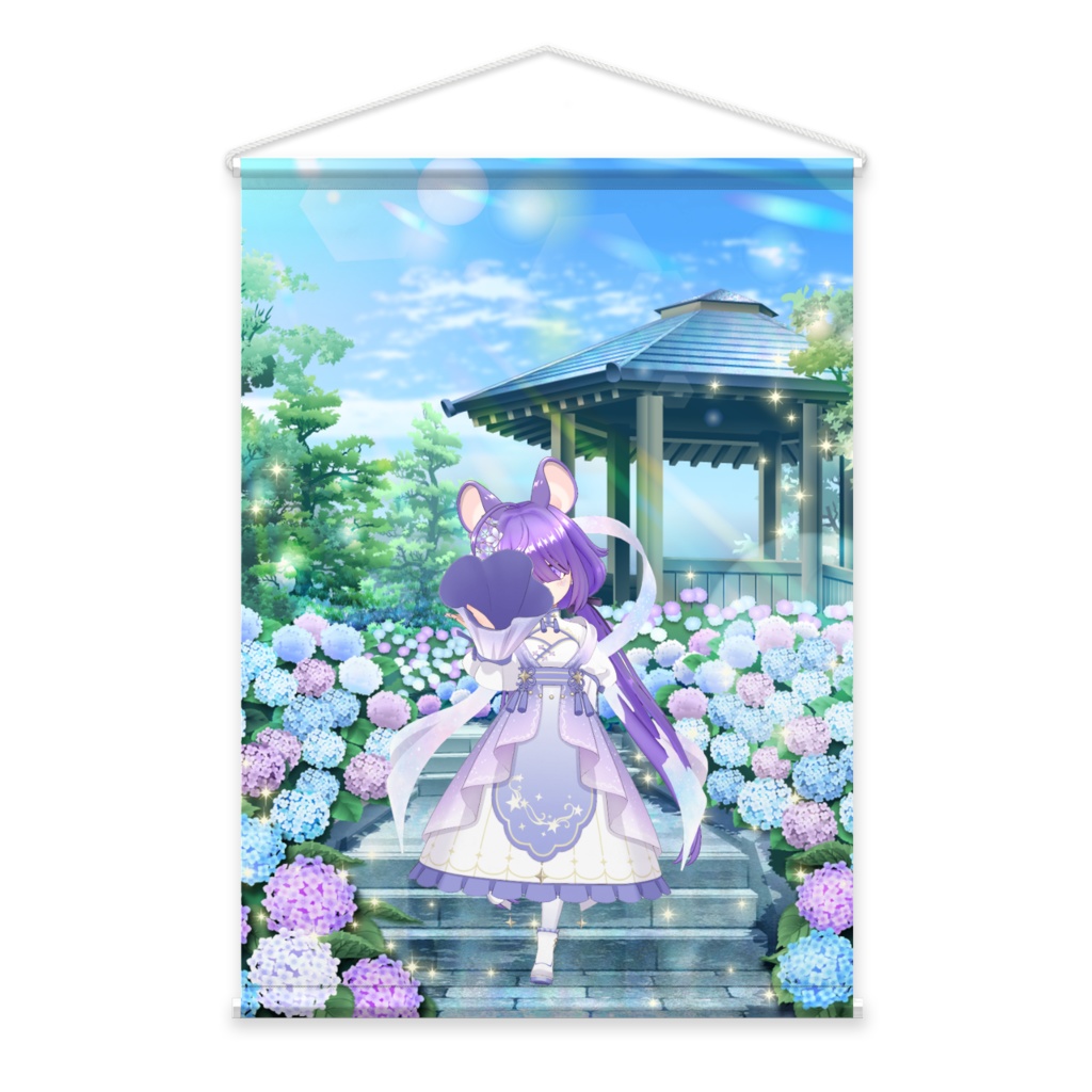 【茜月あめりあ】01月記念日-タペストリー-G0360