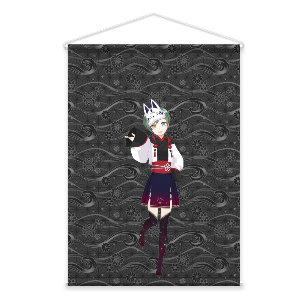 【葉月 ユリ】01月記念日-タペストリー-G0843