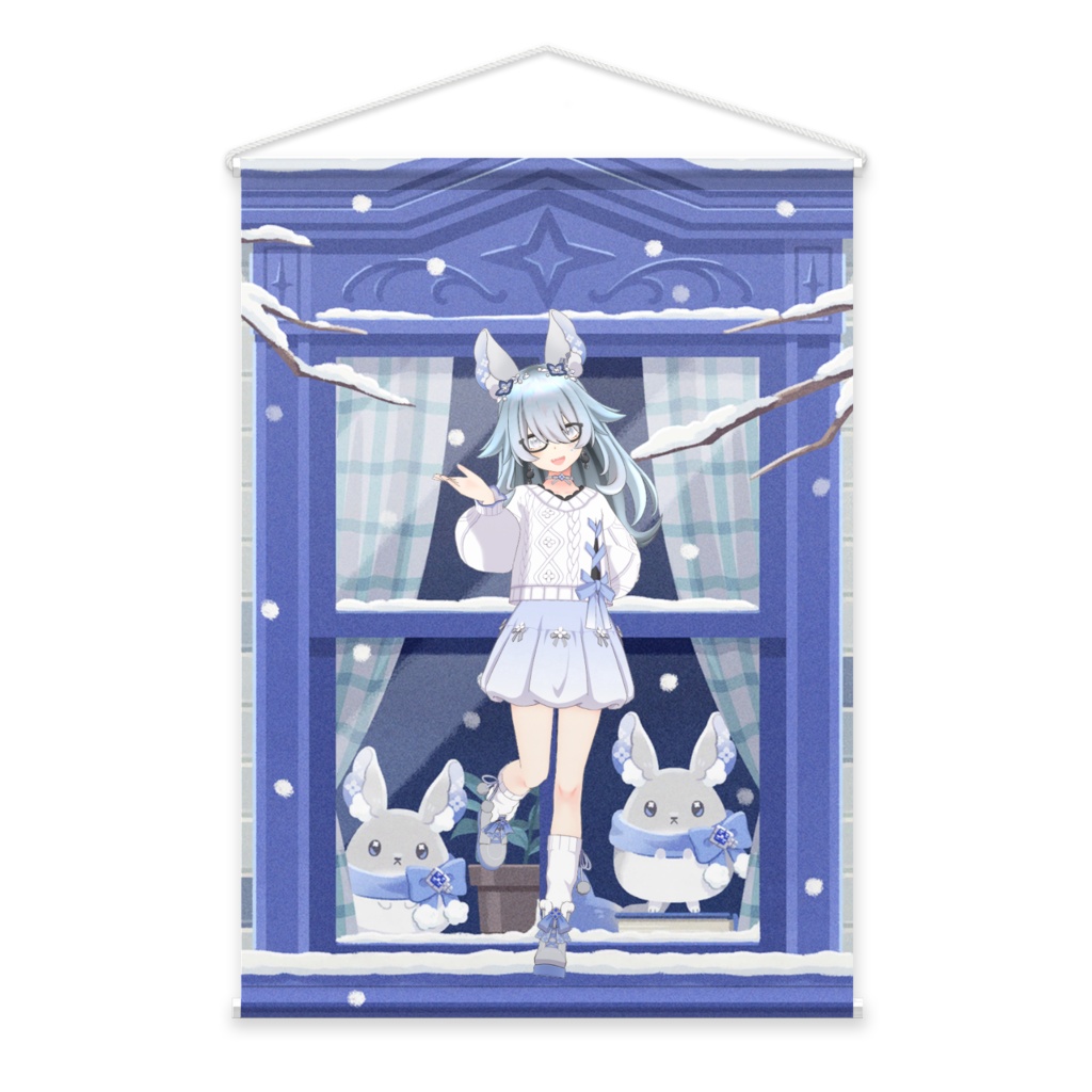 【蒼依 悠】01月記念日-タペストリー-G0517