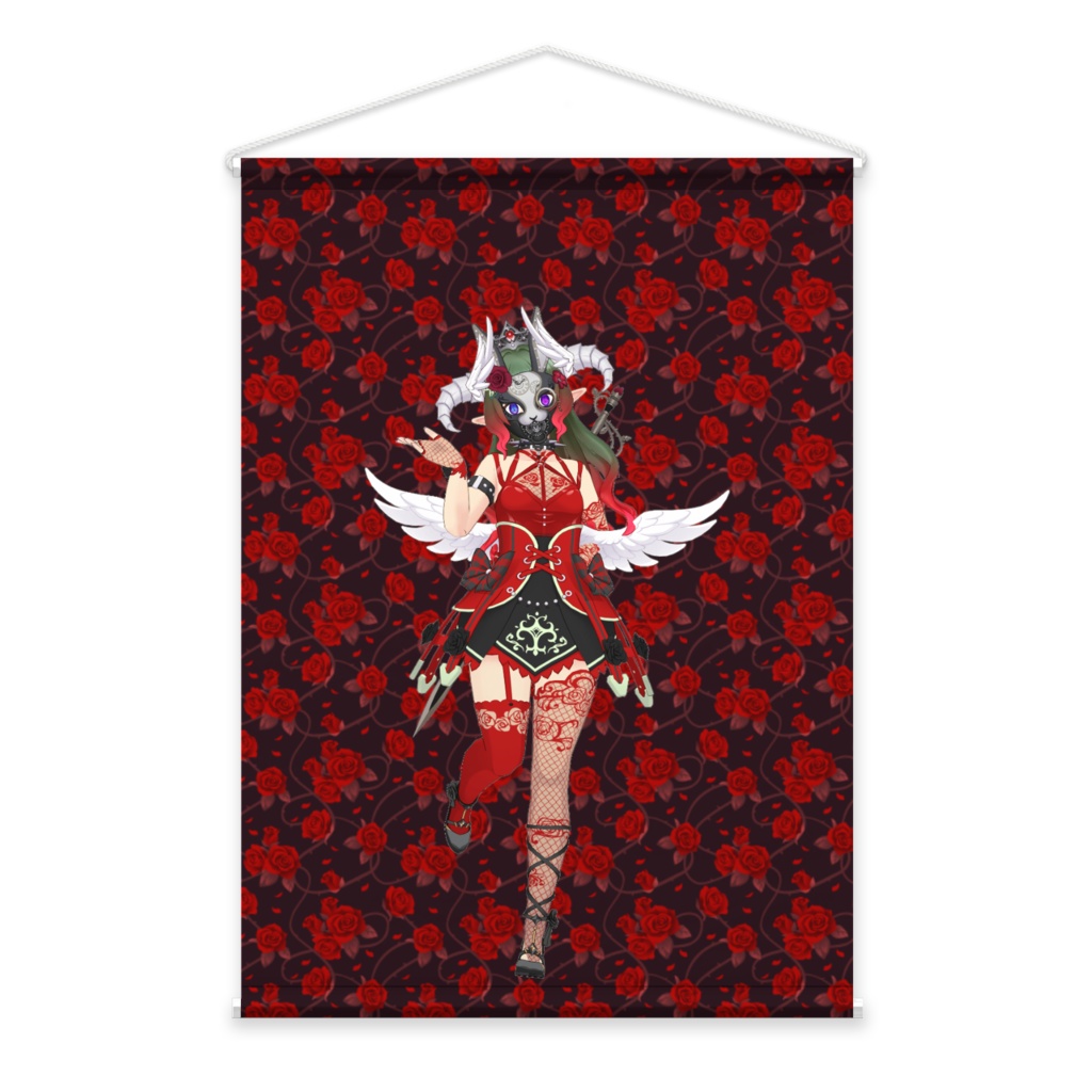 【薔薇咲 有香】01月記念日-タペストリー-G1105