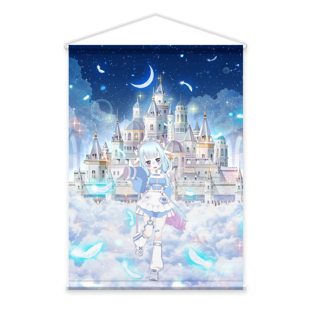 【藍瞳 なす】01月記念日-タペストリー-G1044