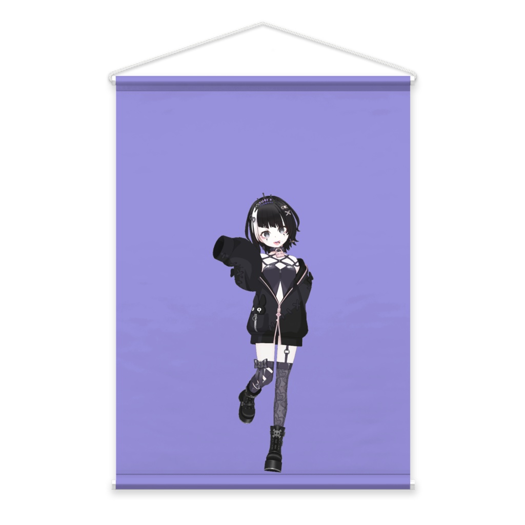 【藍零 たあ】01月記念日-タペストリー-G1160