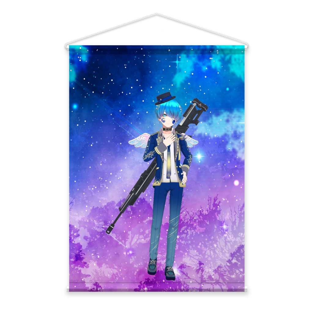 【虚実ヴォイド】01月記念日-タペストリー-G0943