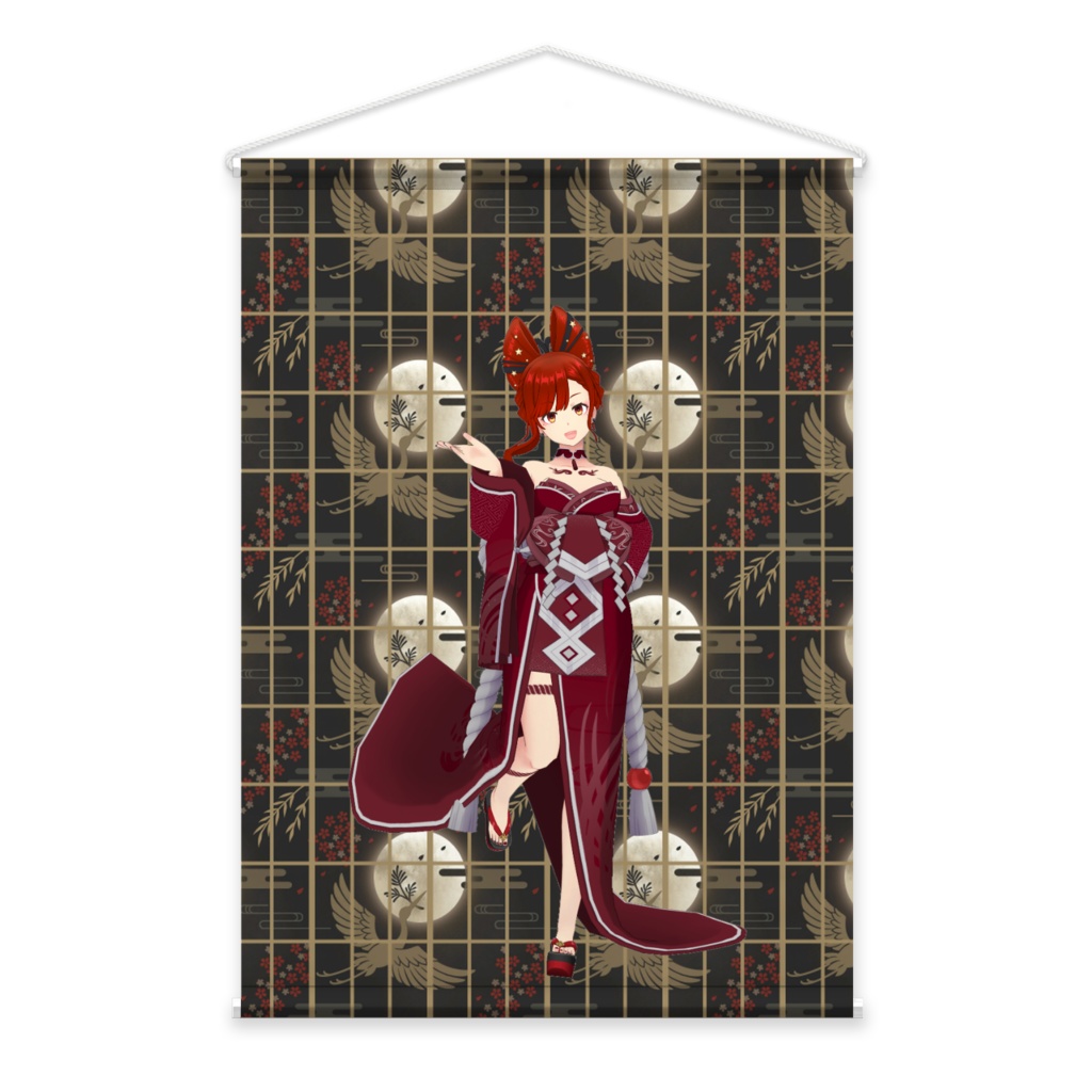 【西川奏】01月記念日-タペストリー-G0564