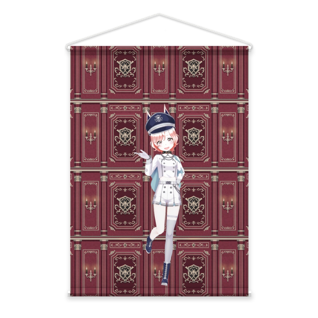 【豆丸まめ太】01月記念日-タペストリー-G0205