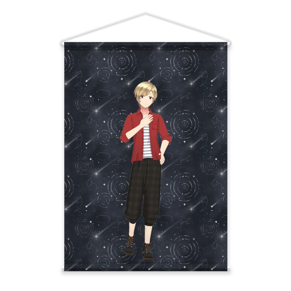 【赤城レヴ】01月記念日-タペストリー-G0345