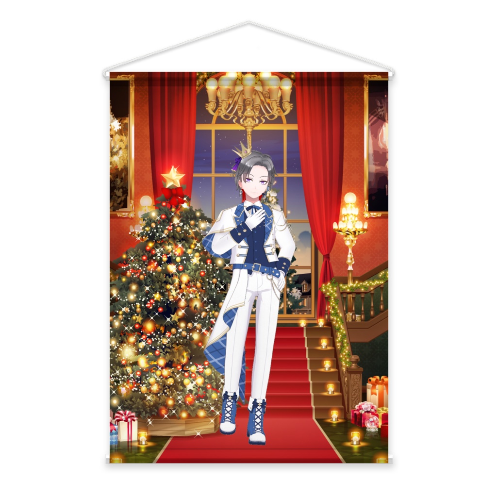 【輝月 涼】01月記念日-タペストリー-G0859