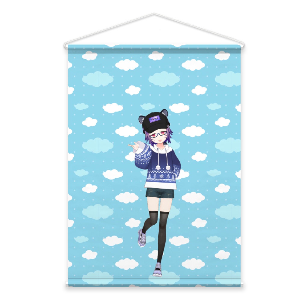 【近所の阿弥陀さん】01月記念日-タペストリー-G0730