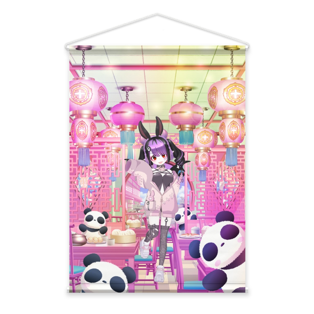 【酔兎猫にゃむる】01月記念日-タペストリー-G0040