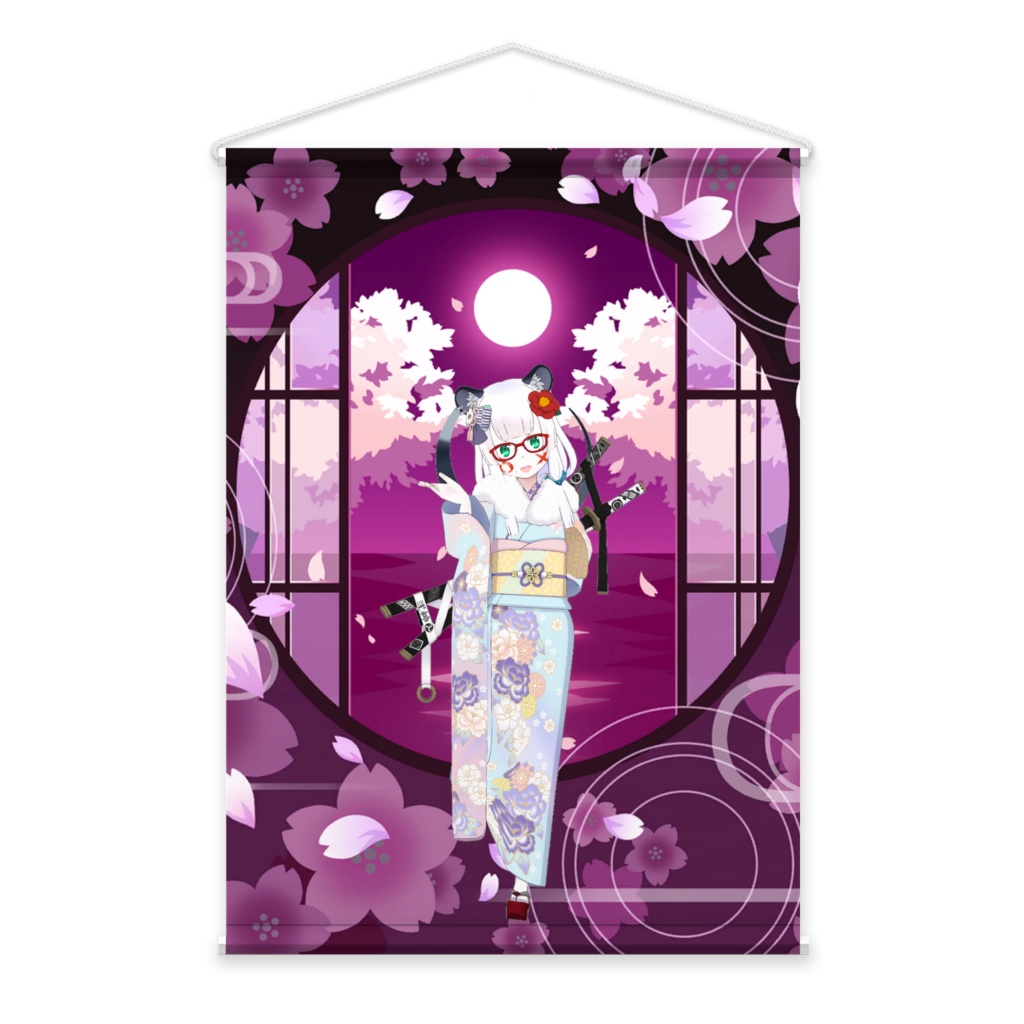 【那珂城ジン】01月記念日-タペストリー-G0527