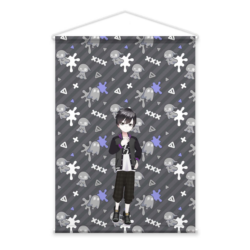 【限界りく君】01月記念日-タペストリー-G0731