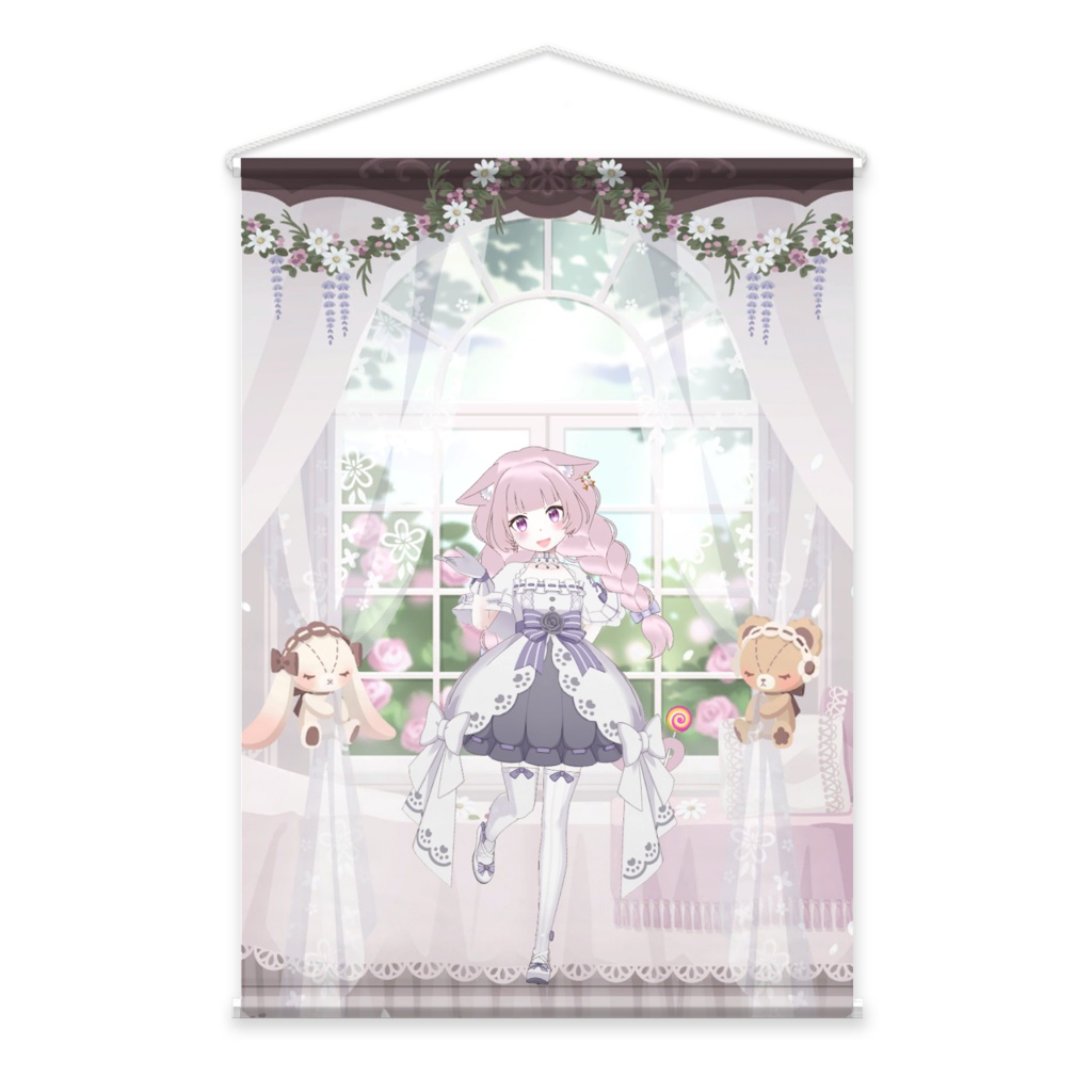 【雛森羽那】01月記念日-タペストリー-G0921