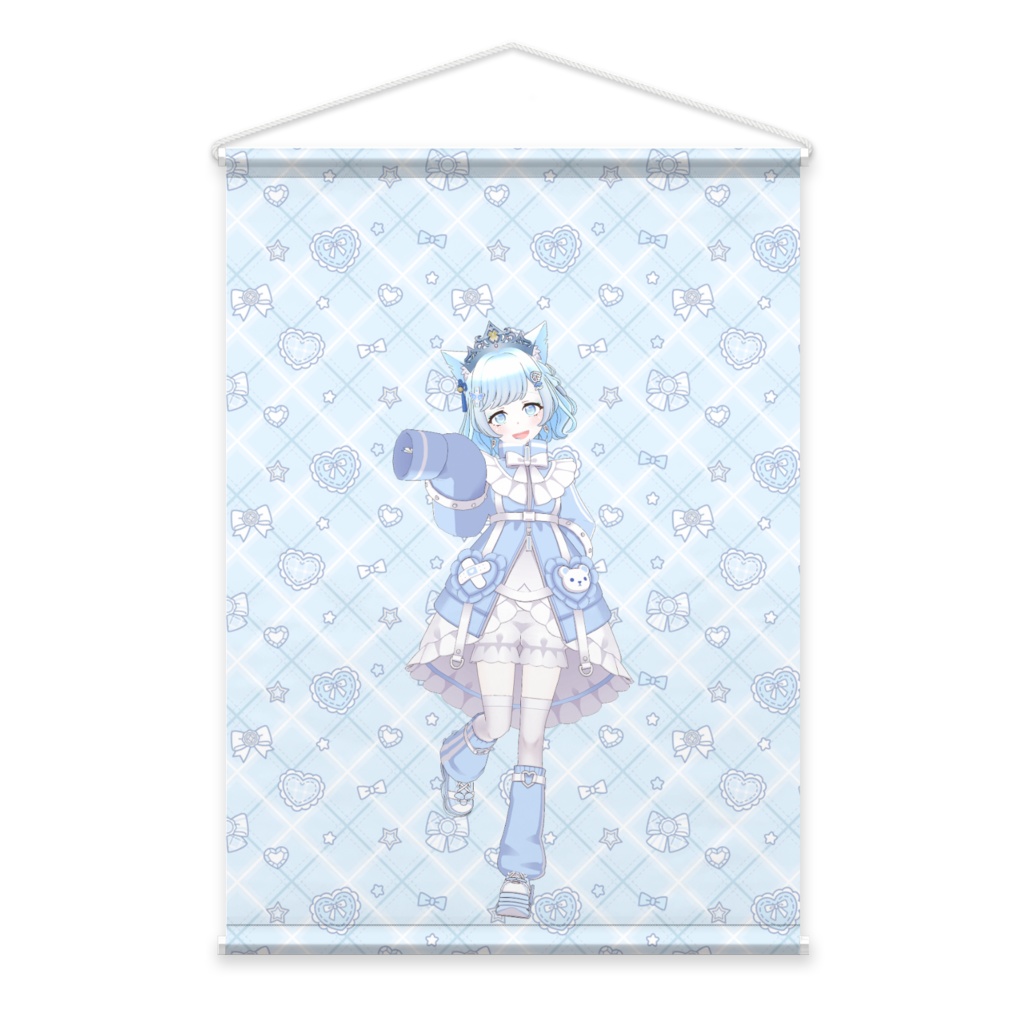 【雪月ふゆ】01月記念日-タペストリー-G0896