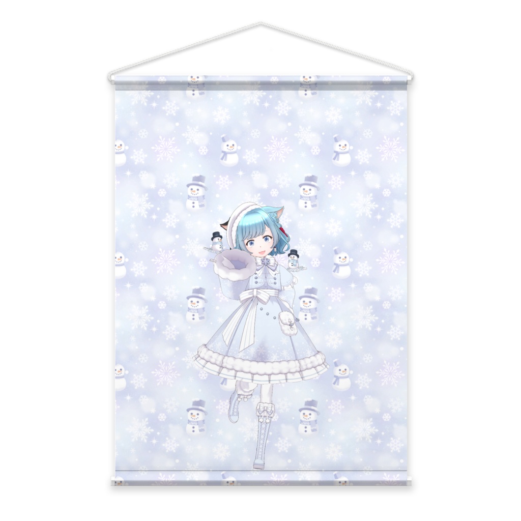 【雪菜 楓】01月記念日-タペストリー-G0368