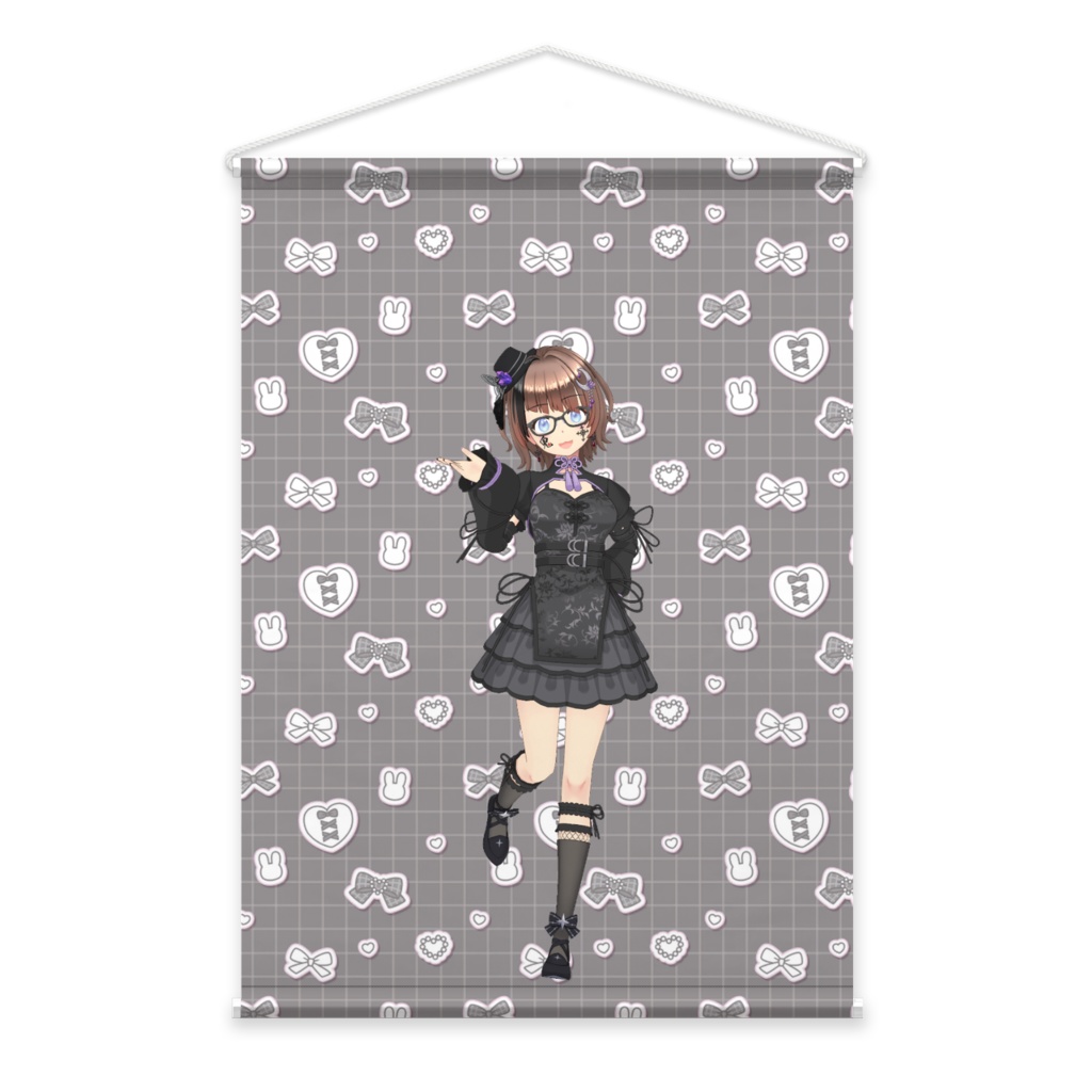 【霧崎鈴】01月記念日-タペストリー-G0837