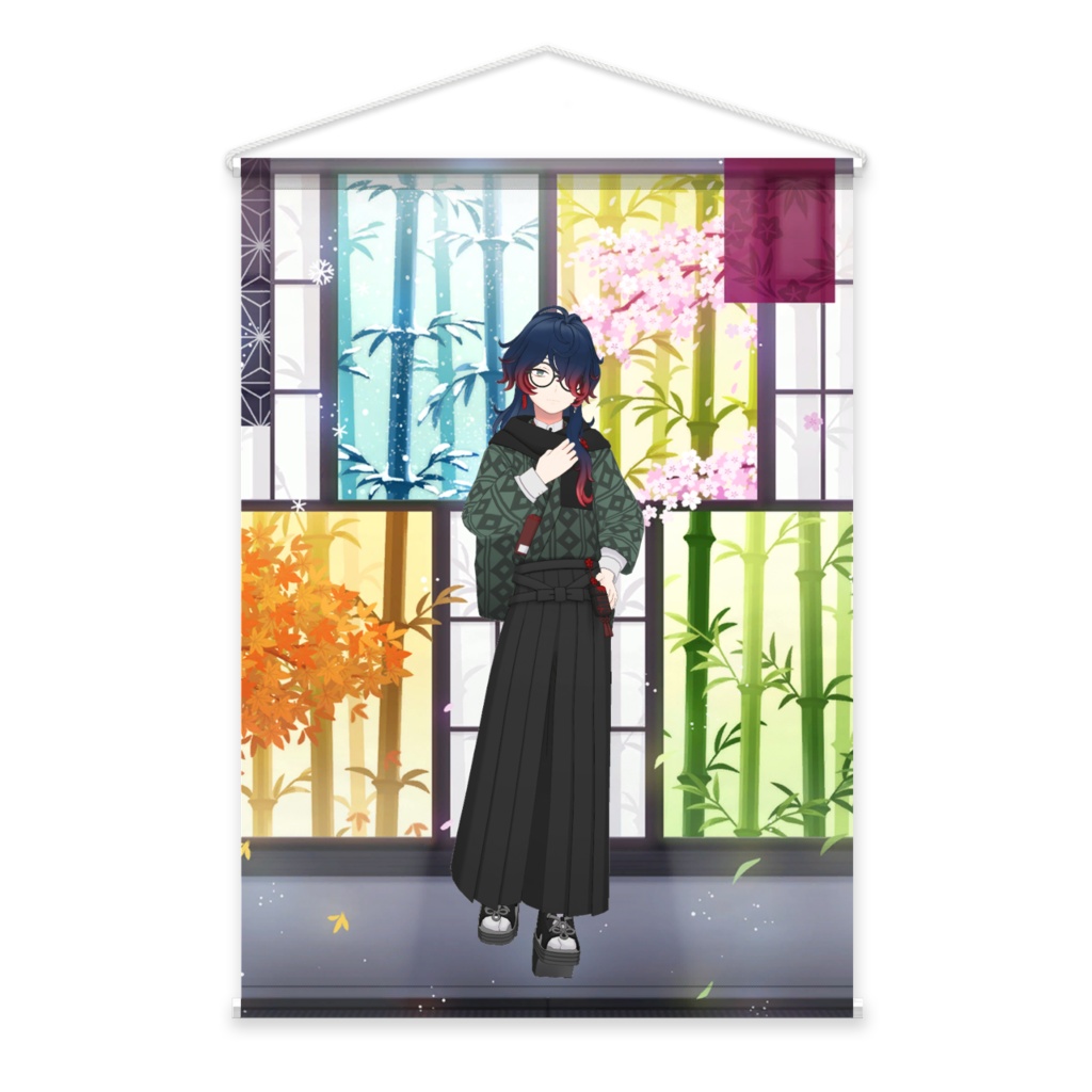 【青  島】01月記念日-タペストリー-G0622