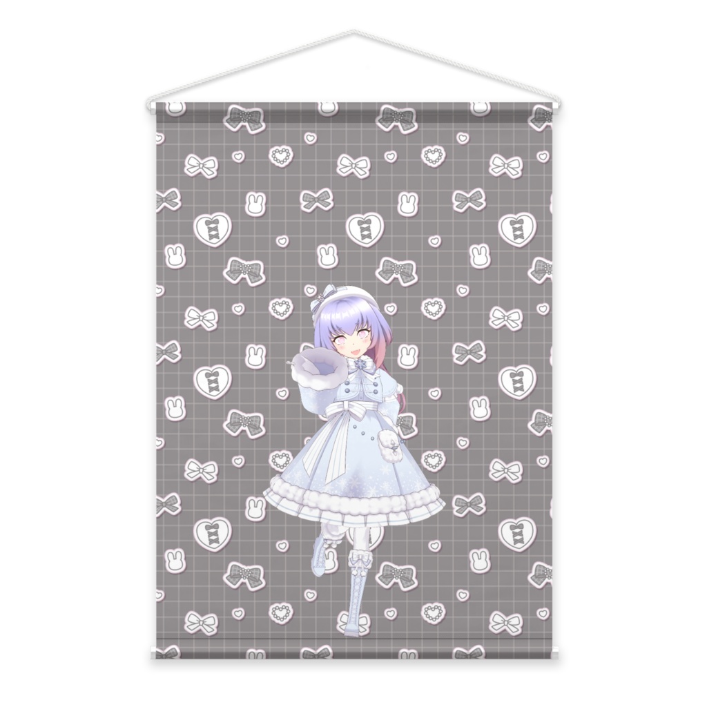 【青珠 緋杏】01月記念日-タペストリー-G0960