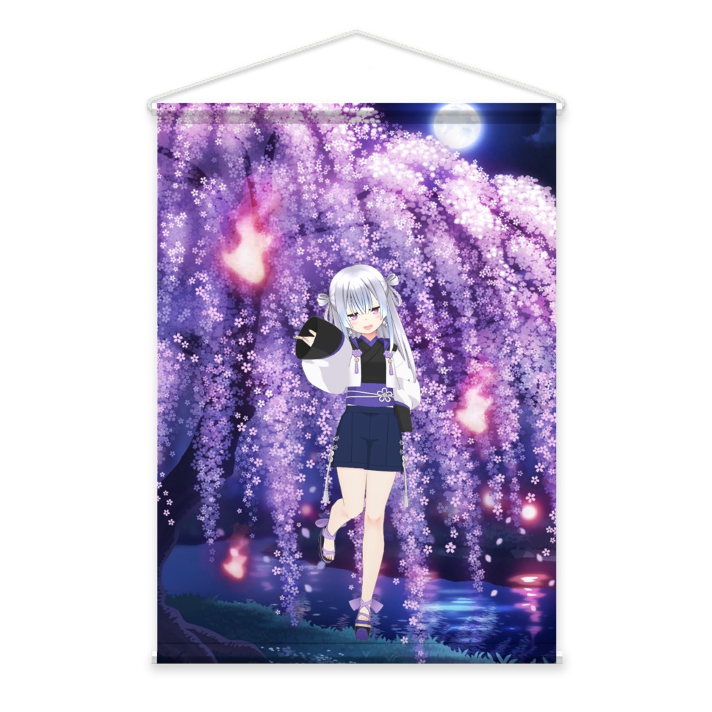 【響野蓮】01月記念日-タペストリー-G0581