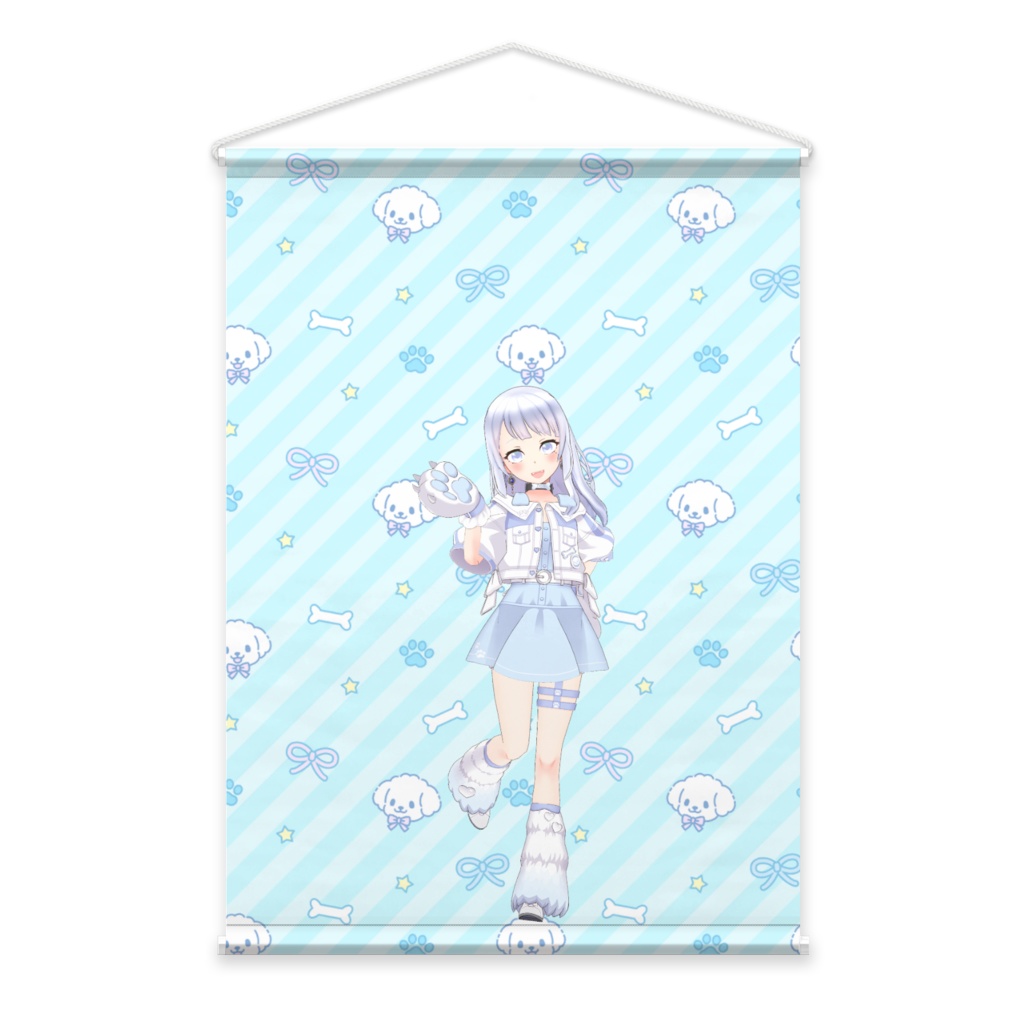 【鳴瀬 雪月】01月記念日-タペストリー-G0961