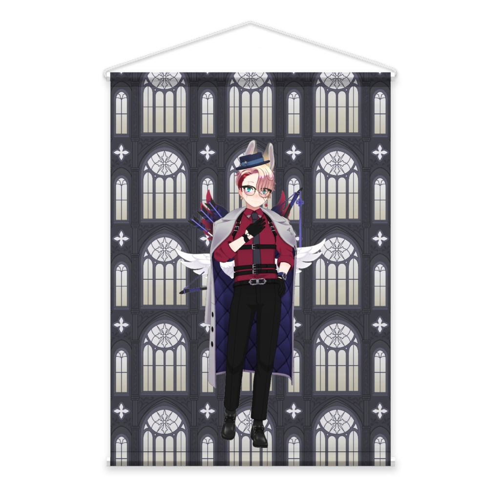 【黒崎朔夜】01月記念日-タペストリー-G0131