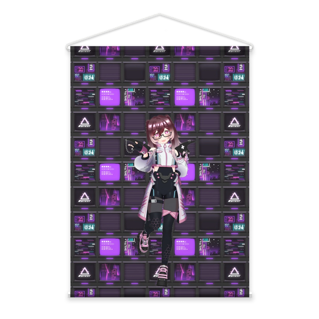 【大桃りり】01月記念日-タペストリー-G0920