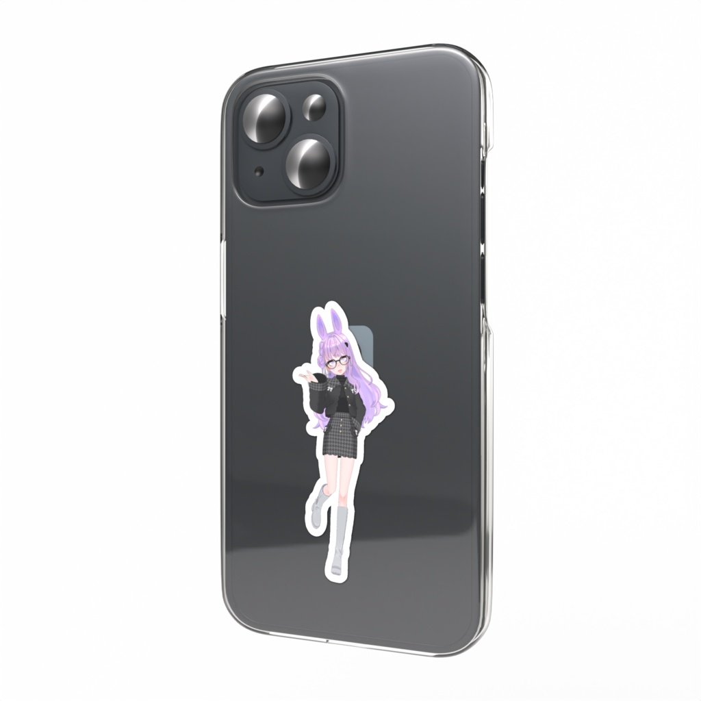 【祈黎 レネア】02月記念日-スマホステッカーG0003