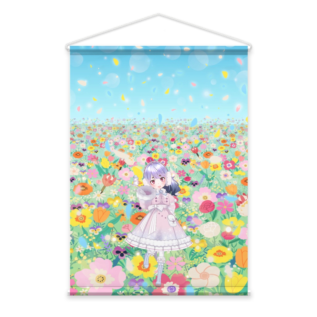 【菫】02月記念日-タペストリー-G0006