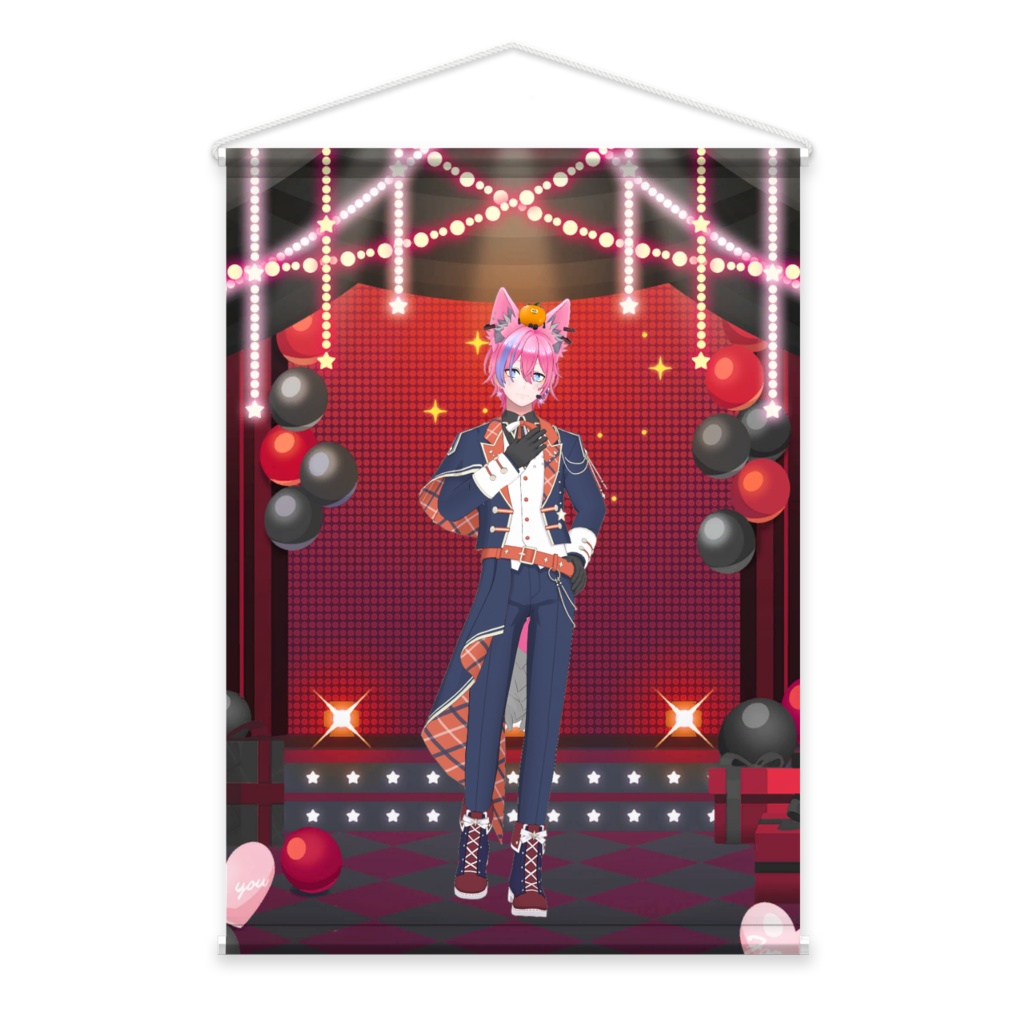 【ケンちゃん】02月記念日-タペストリー-G0012