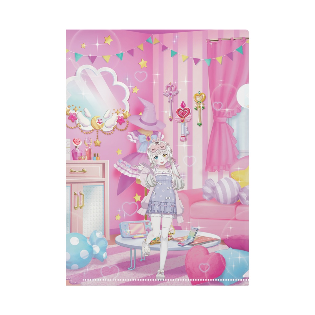 【夜闇うる】02月記念日-クリアファイル-G0017