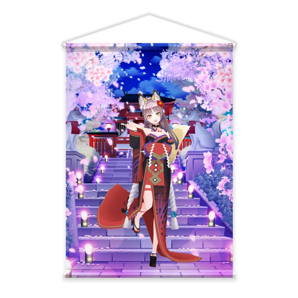 【柚樹もか】02月記念日-タペストリー-G0042