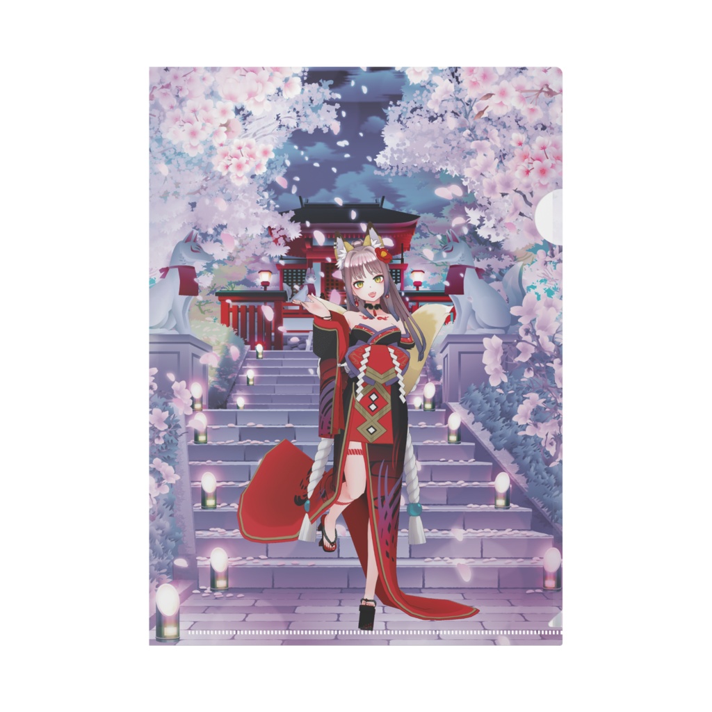 【柚樹もか】02月記念日-クリアファイル-G0042