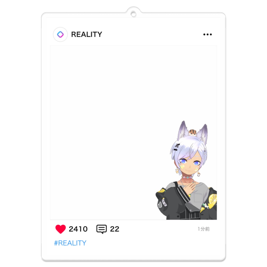 【枸櫞レモン】02月記念日-フィード風アクキーG0045