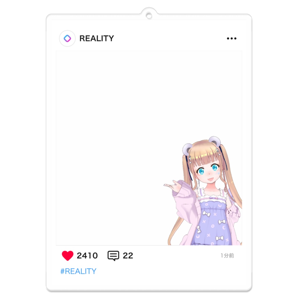 【勇気 るな】02月記念日-フィード風アクキーG0046