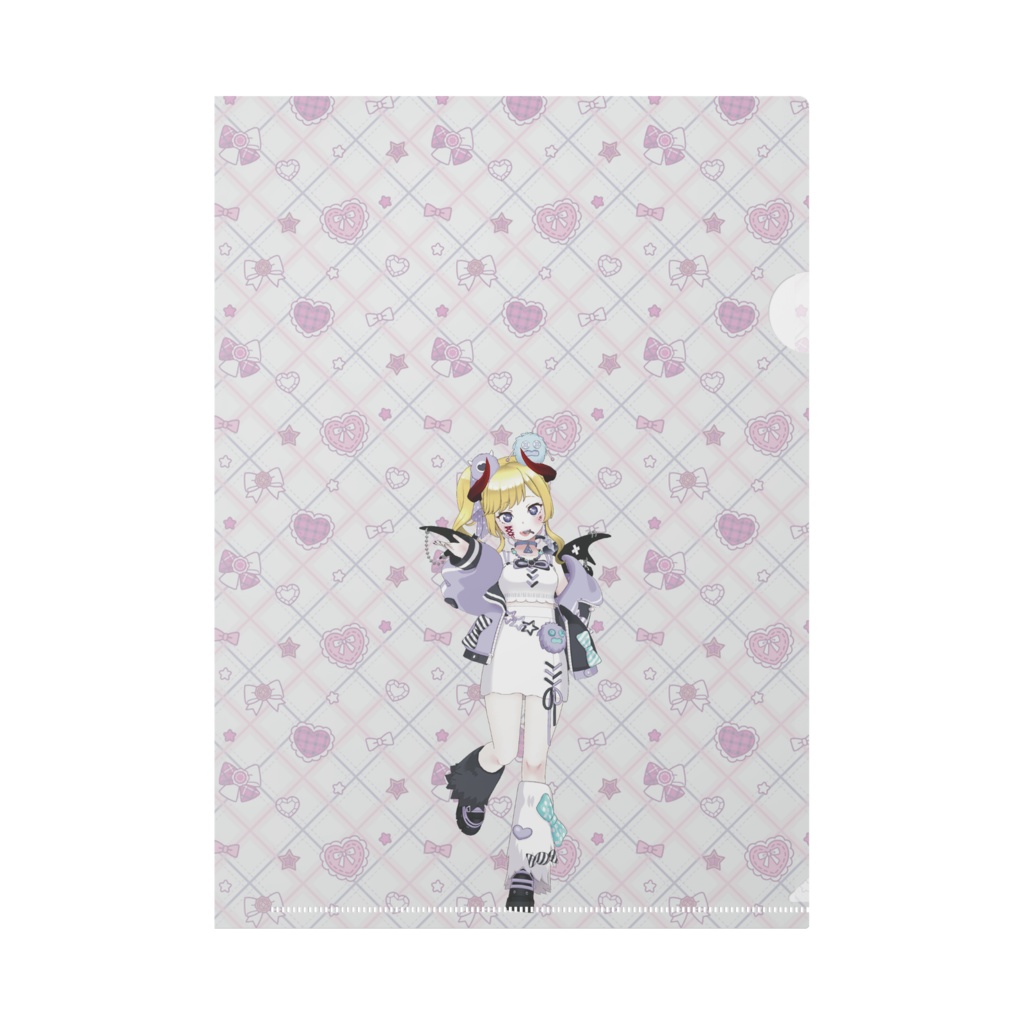 【小惡魔 れいあ】02月記念日-クリアファイル-G0049