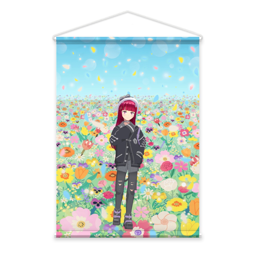 【相崎ゆい@ゆいんく】02月記念日-タペストリー-G0050