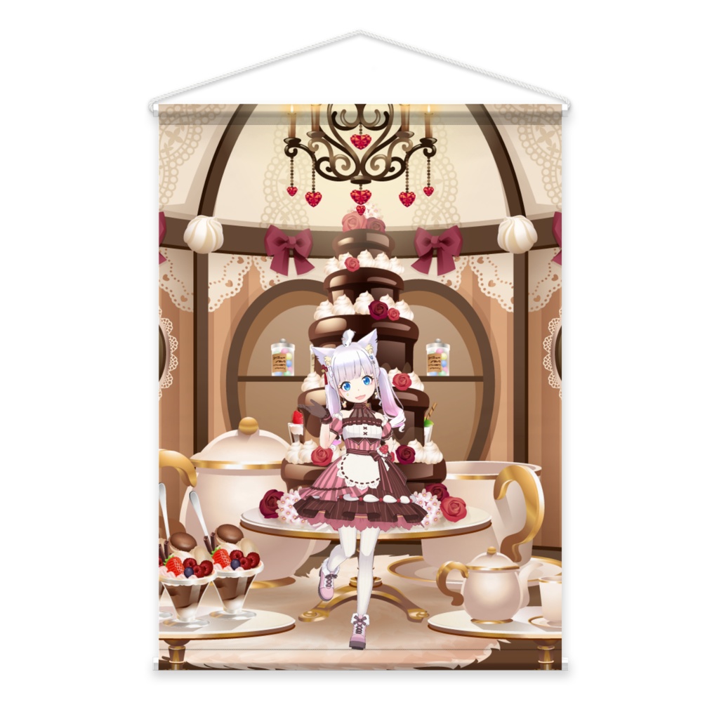 【あやめ】02月記念日-タペストリー-G0052