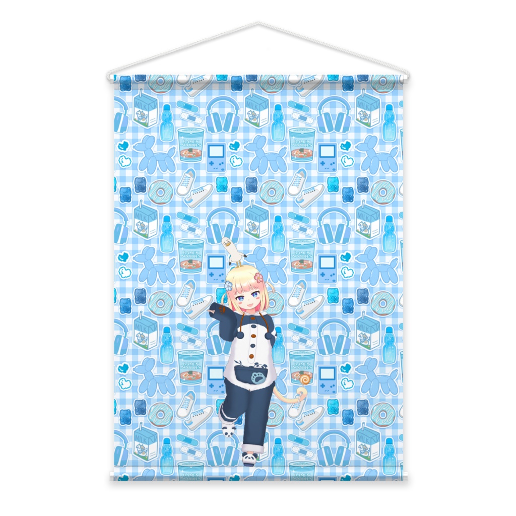 【絵成かづき】02月記念日-タペストリー-G0067