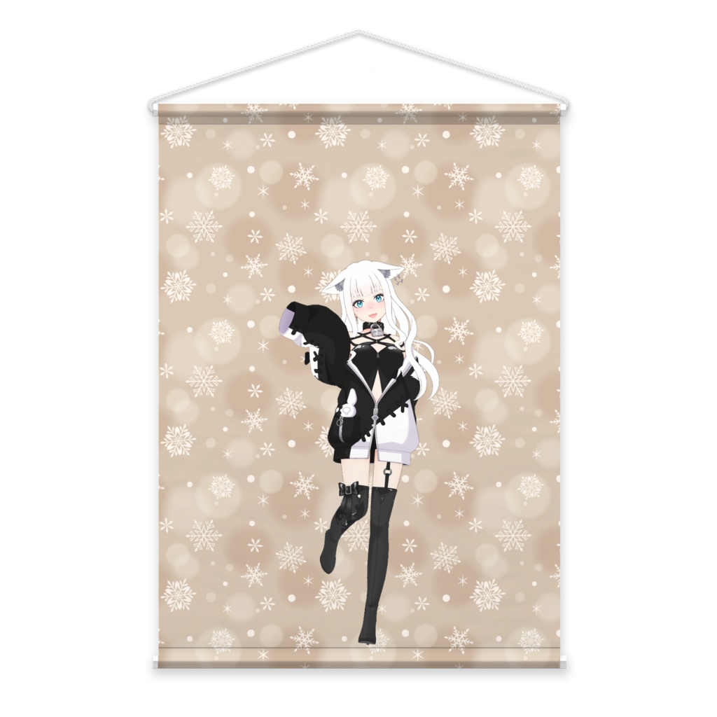 【ぽんぽん】02月記念日-タペストリー-G0077