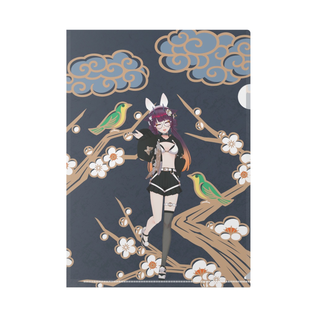 【関西弁 アイリス】02月記念日-クリアファイル-G0092