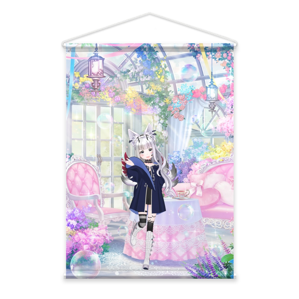 【莉桜-Rio-】02月記念日-タペストリー-G0096