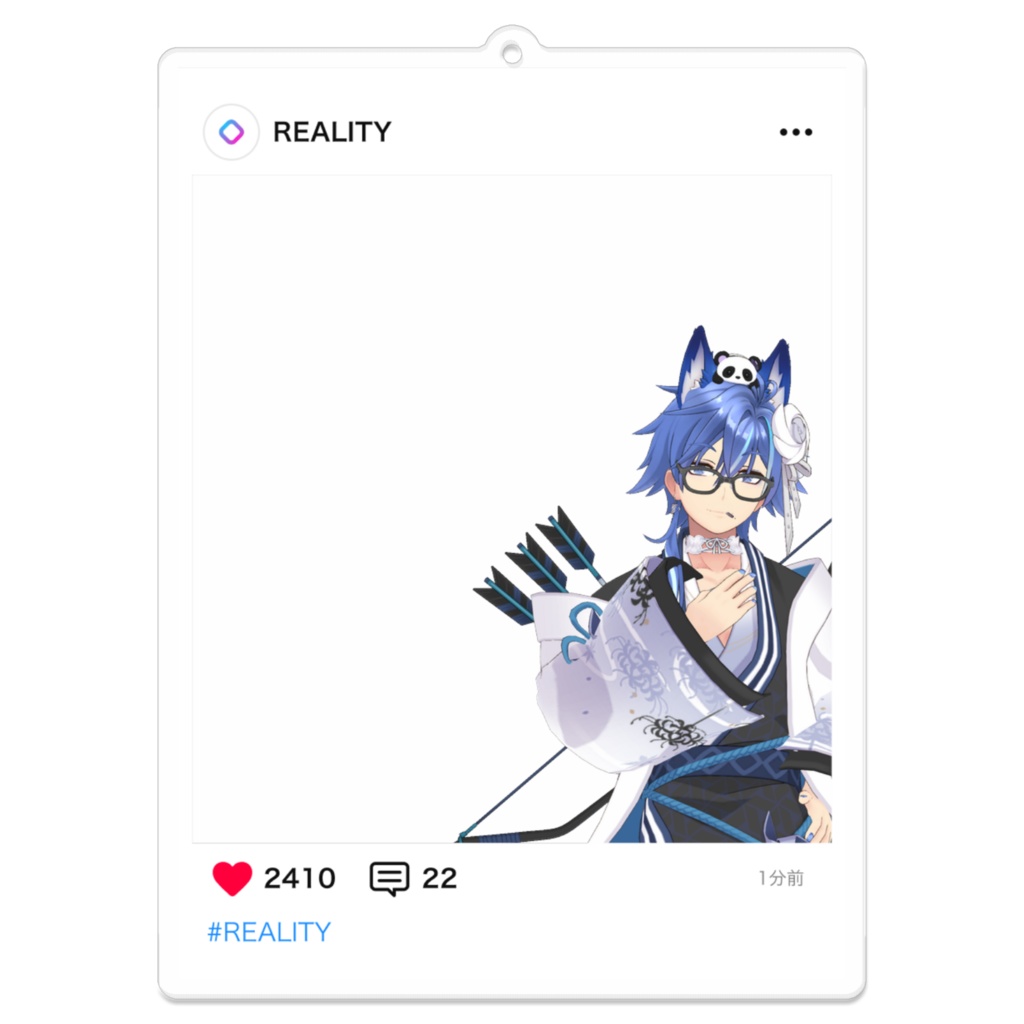 【LUCKY】02月記念日-フィード風アクキーG0102