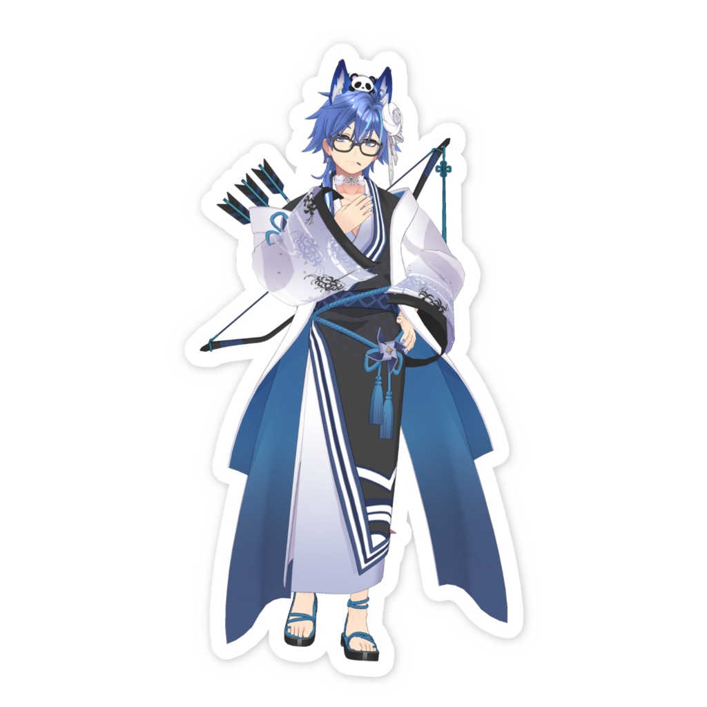 【LUCKY】02月記念日-スマホステッカーG0102