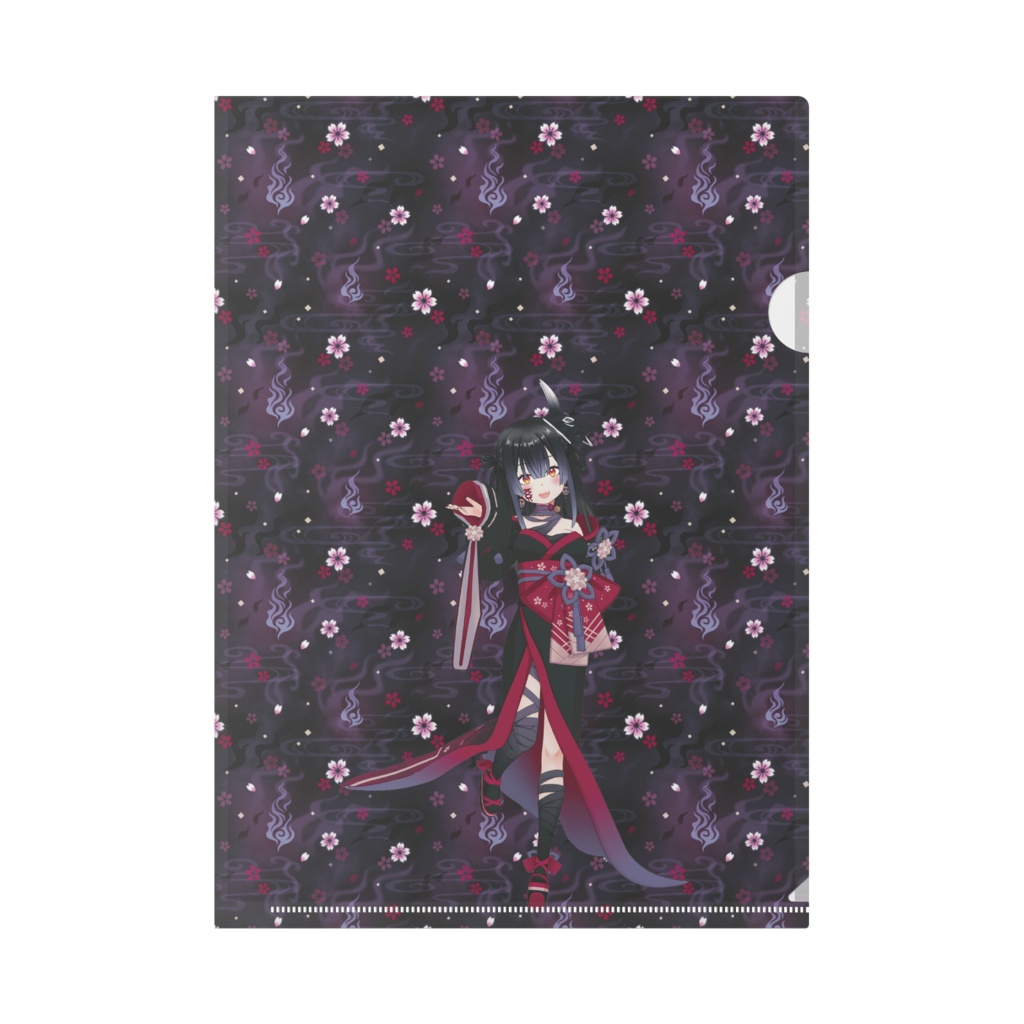 【🪻紫桃イズキ】02月記念日-クリアファイル-G0107